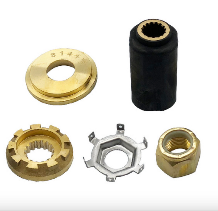 F11 Polaflex Hub Kit for Mercury 25-70HP Brass